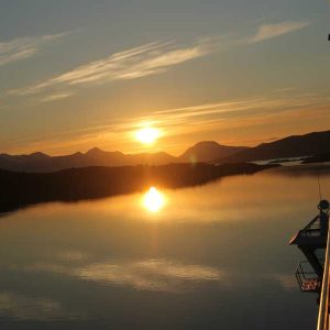 Autorondreis langs de Noorse kust