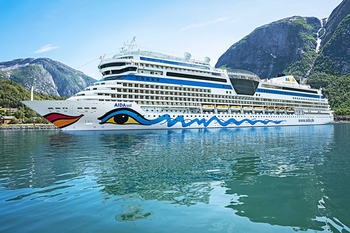 10 daagse Noorse Fjorden cruise met de AIDAsol