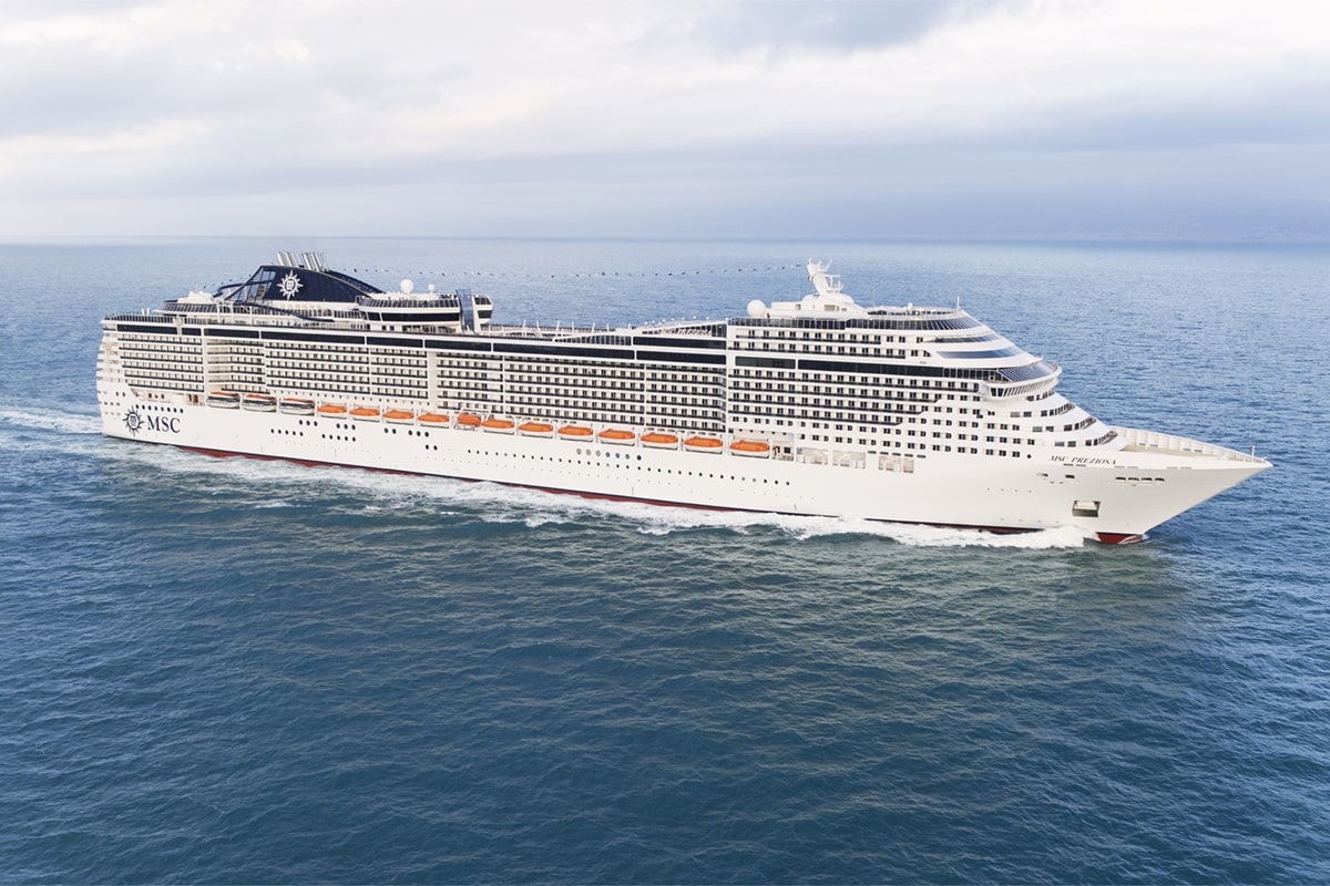12 daagse Noorse Fjorden cruise met de MSC Preziosa